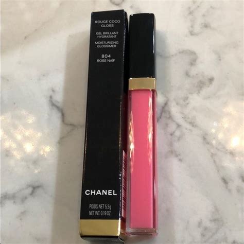 chanel lip gloss rose naif